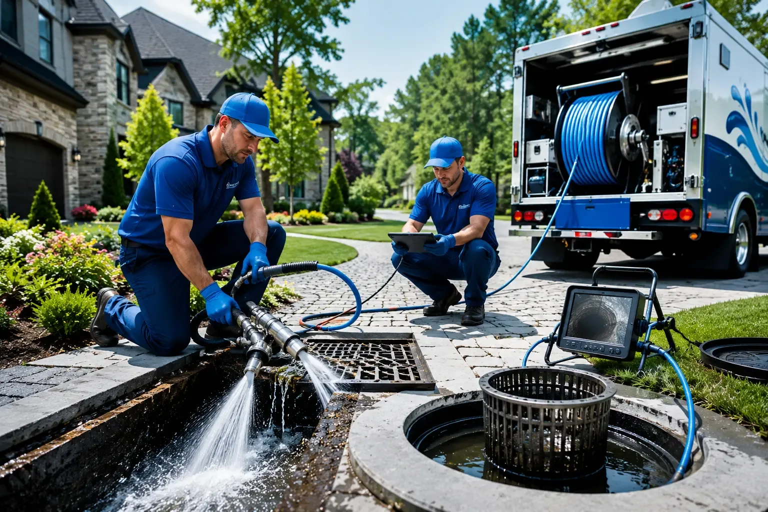 Local outdoor drain cleaning professionals in Pecks Mill, WV